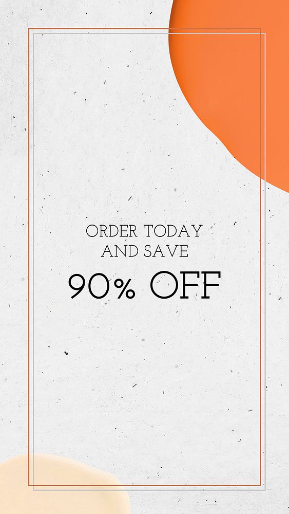 Order today and save 90% off psd