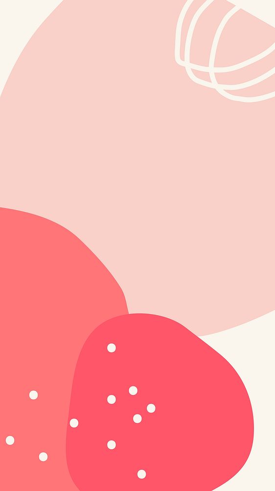 Feminine mobile wallpaper, cute pink background