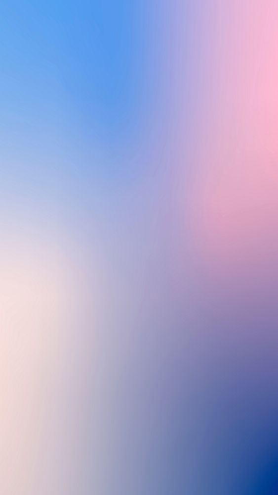 Aesthetic gradient mobile wallpaper, blue high definition background