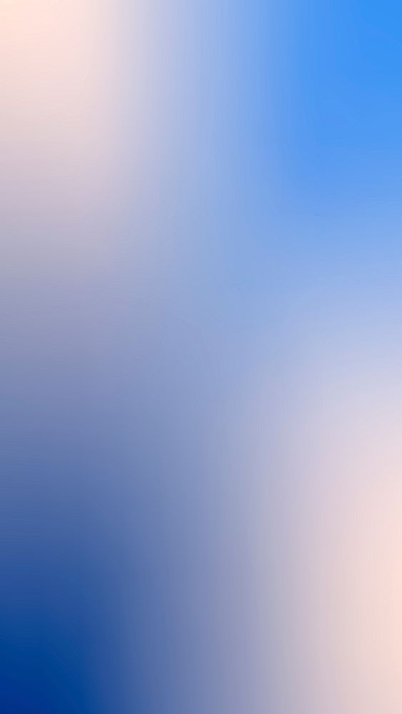 Blue holography phone wallpaper, aesthetic gradient HD background