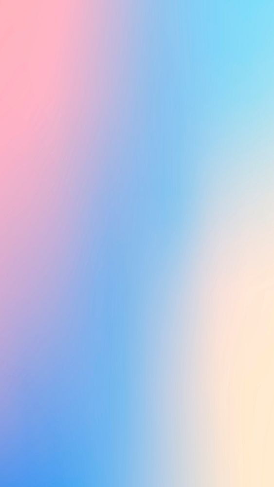 Pastel gradient phone wallpaper, aesthetic HD background