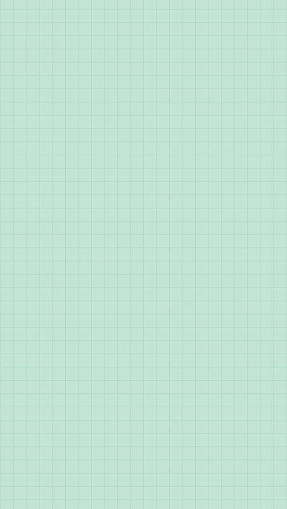 Pastel green iPhone wallpaper, grid background