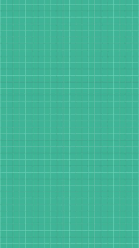 Green grid mobile wallpaper, background pattern