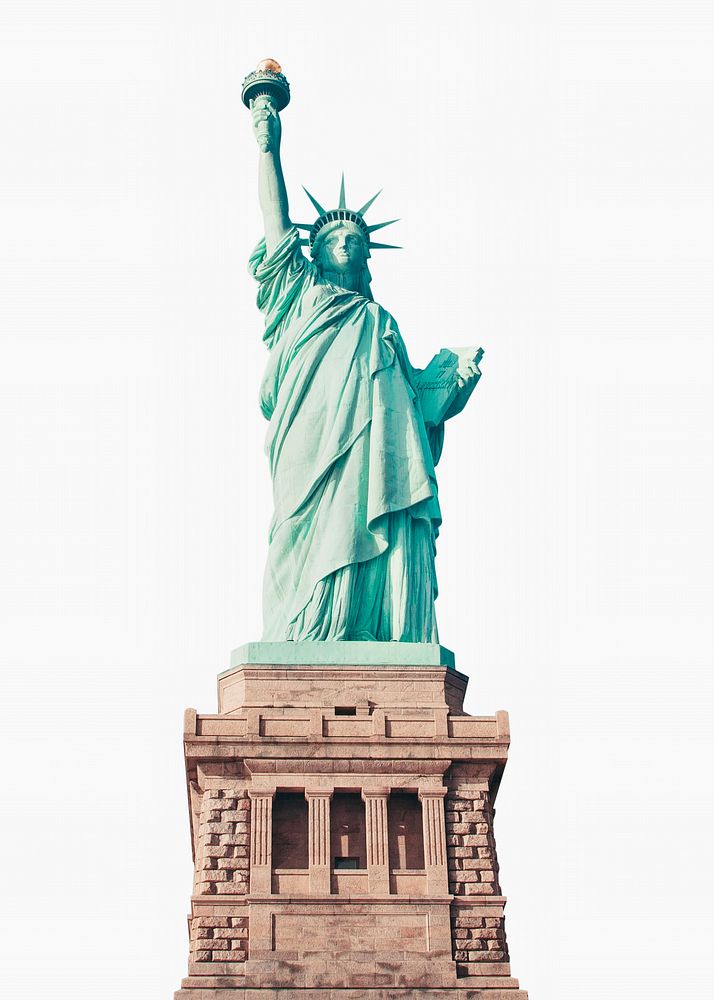 Statue of Liberty clipart, New York's famous attraction