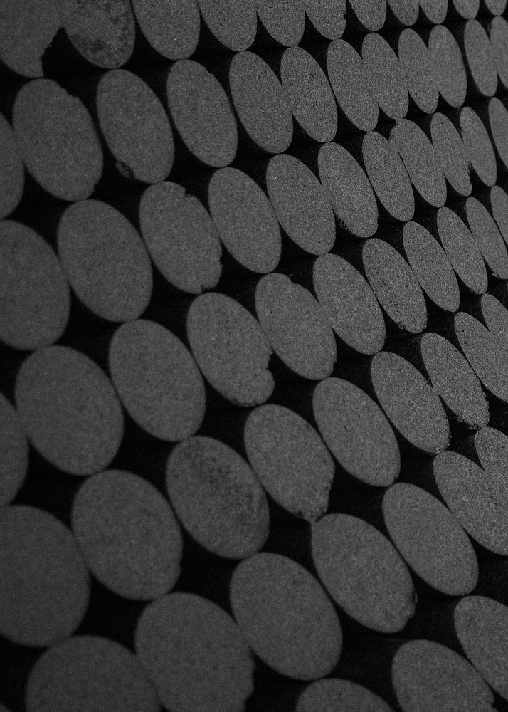 Circles texture background, black abstract design
