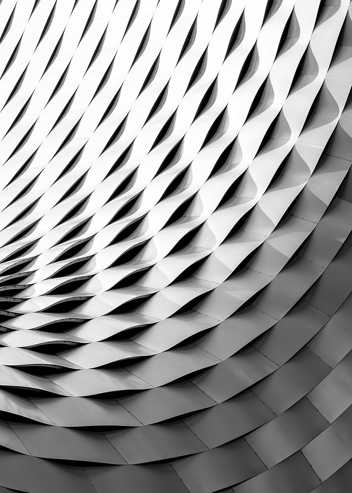 Abstract background, architectural wavy texture