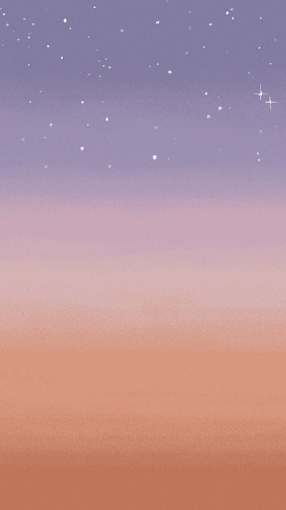 Sunset mobile wallpaper, minimal nature design