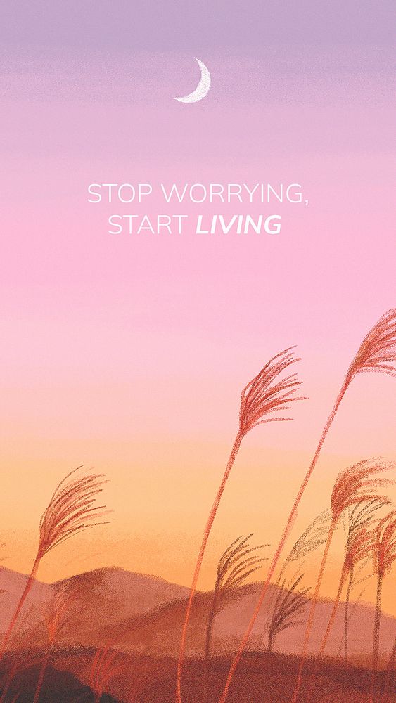 Self love, aesthetic quote mobile wallpaper, scenic nature design