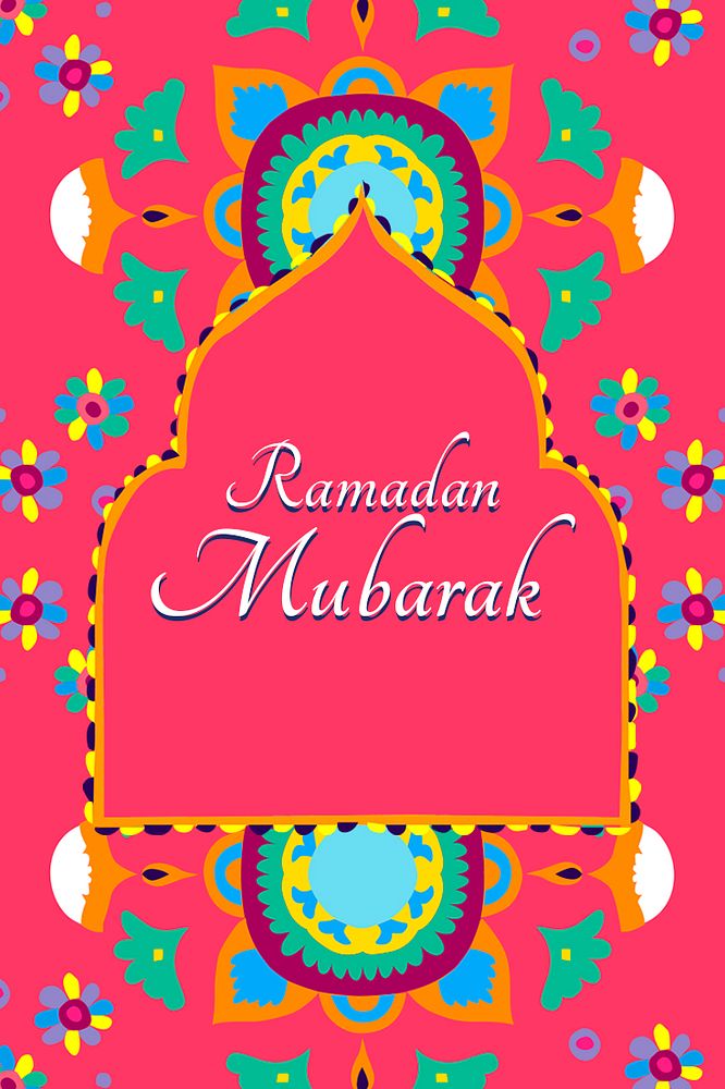 Ramadan Mubarak social template psd