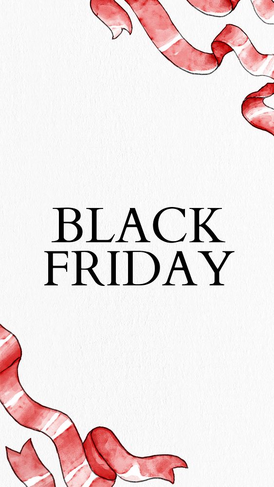 Black Friday sale template psd for social media story