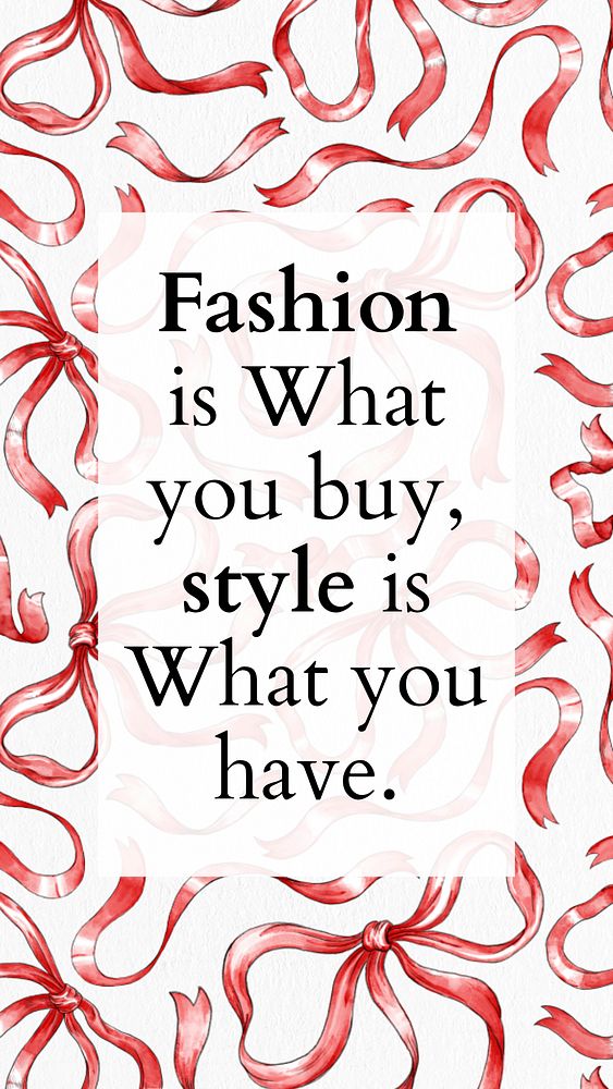 Fashion quote template psd for social media