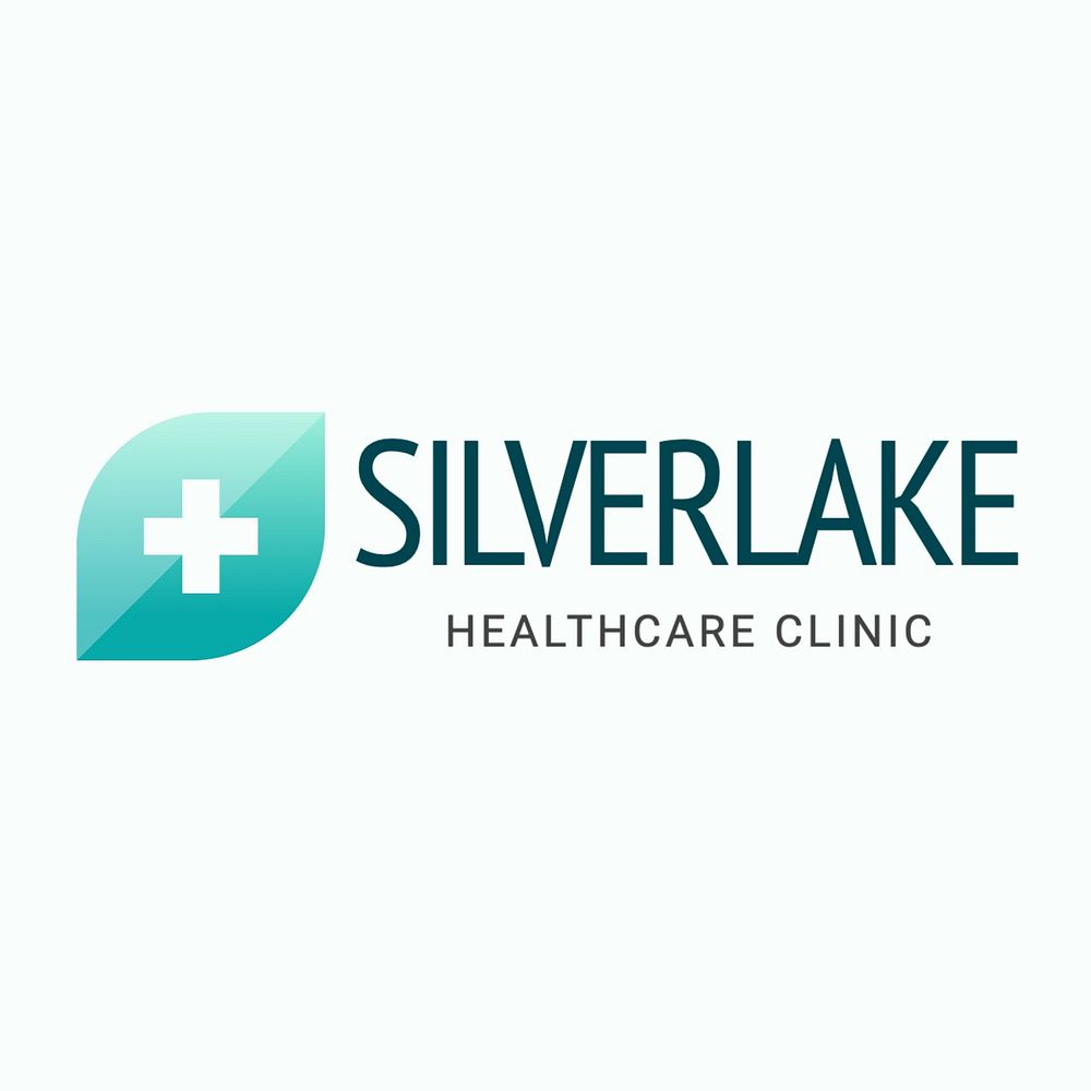 Healthcare clinic logo template, editable design