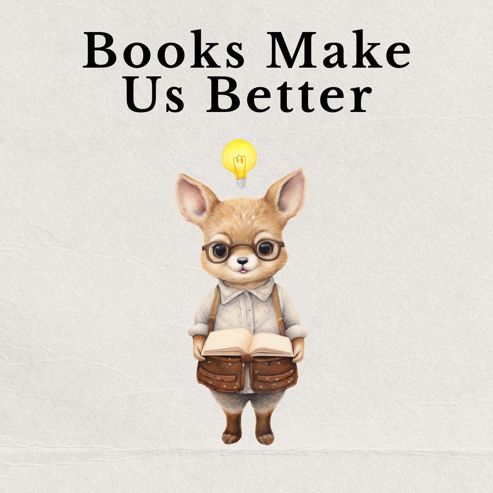 Reading books Facebook post template, editable design