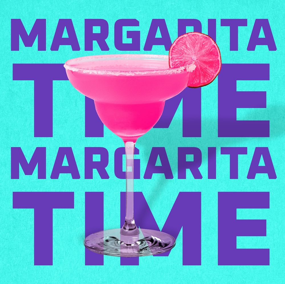 Margarita time Instagram post template