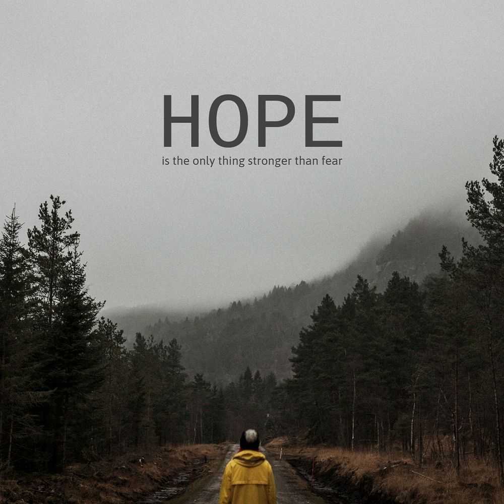 Travel alone Instagram post template, editable text