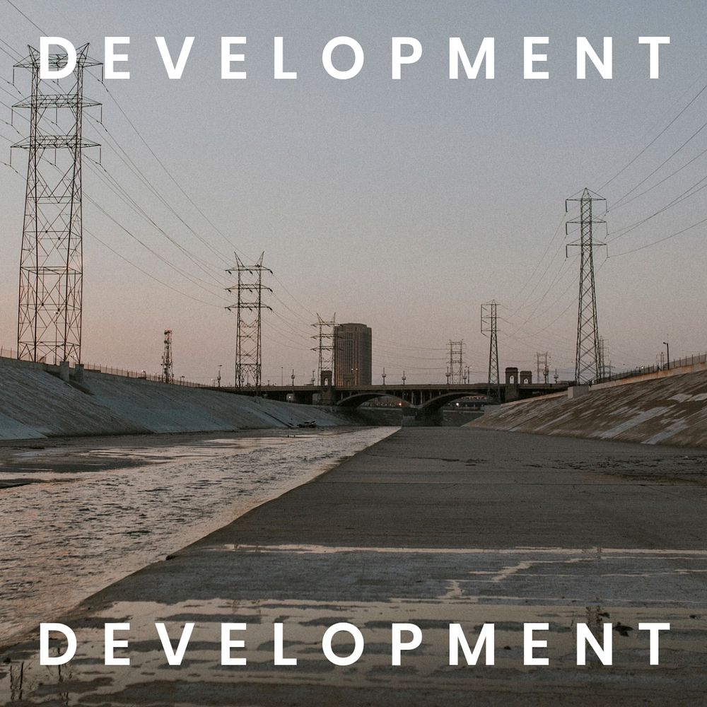 Industrial development Instagram post template