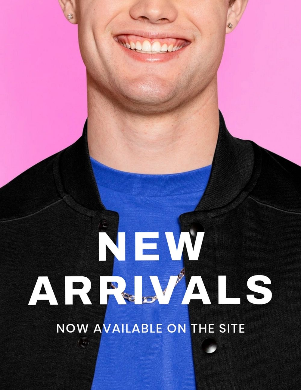 New arrivals flyer editable template, fashion, shopping ad
