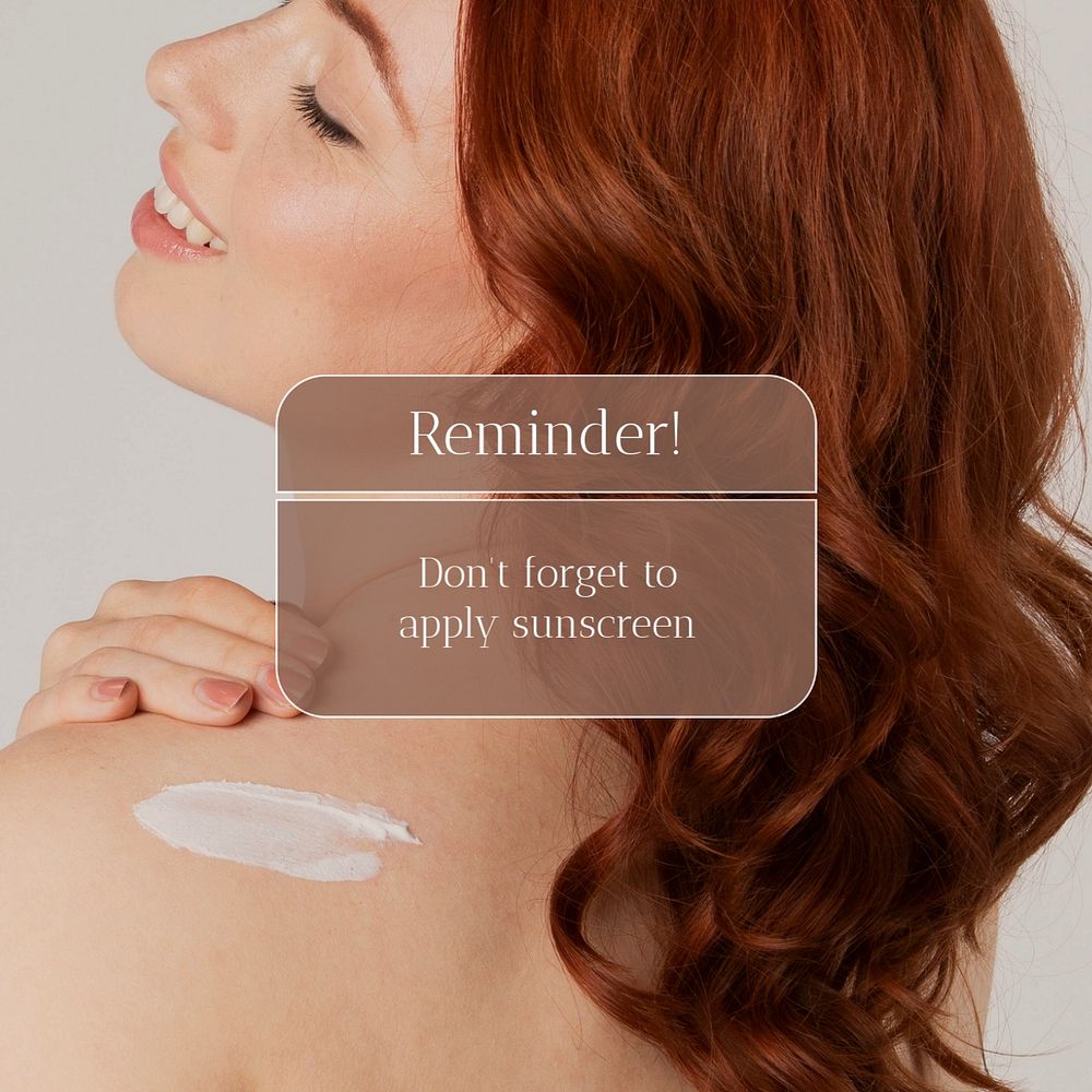 Skincare routine instagram post template, aesthetic, editable text
