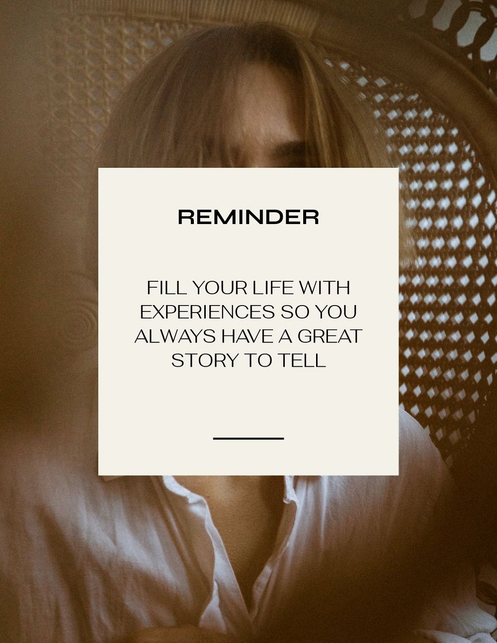 Healthy living flyer template, editable brown design