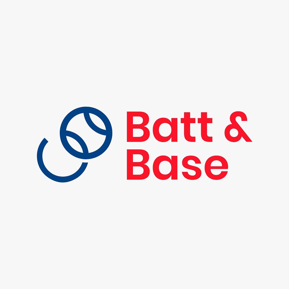 Modern tennis club logo template, professional business branding, editable design
