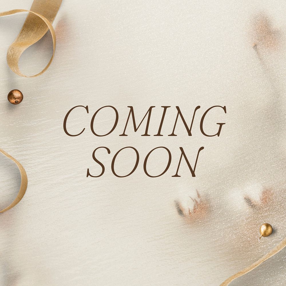 Coming soon Instagram post template, editable text