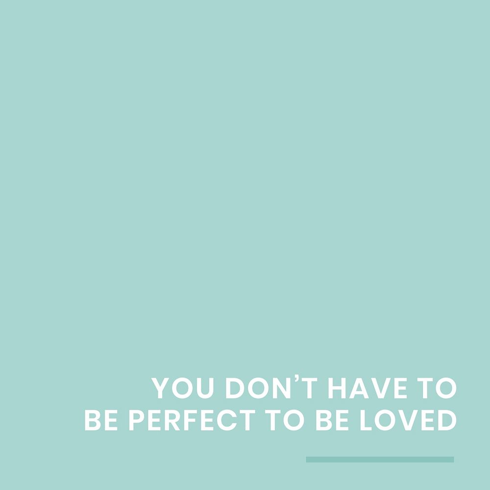 Love quote  Instagram post template, editable design