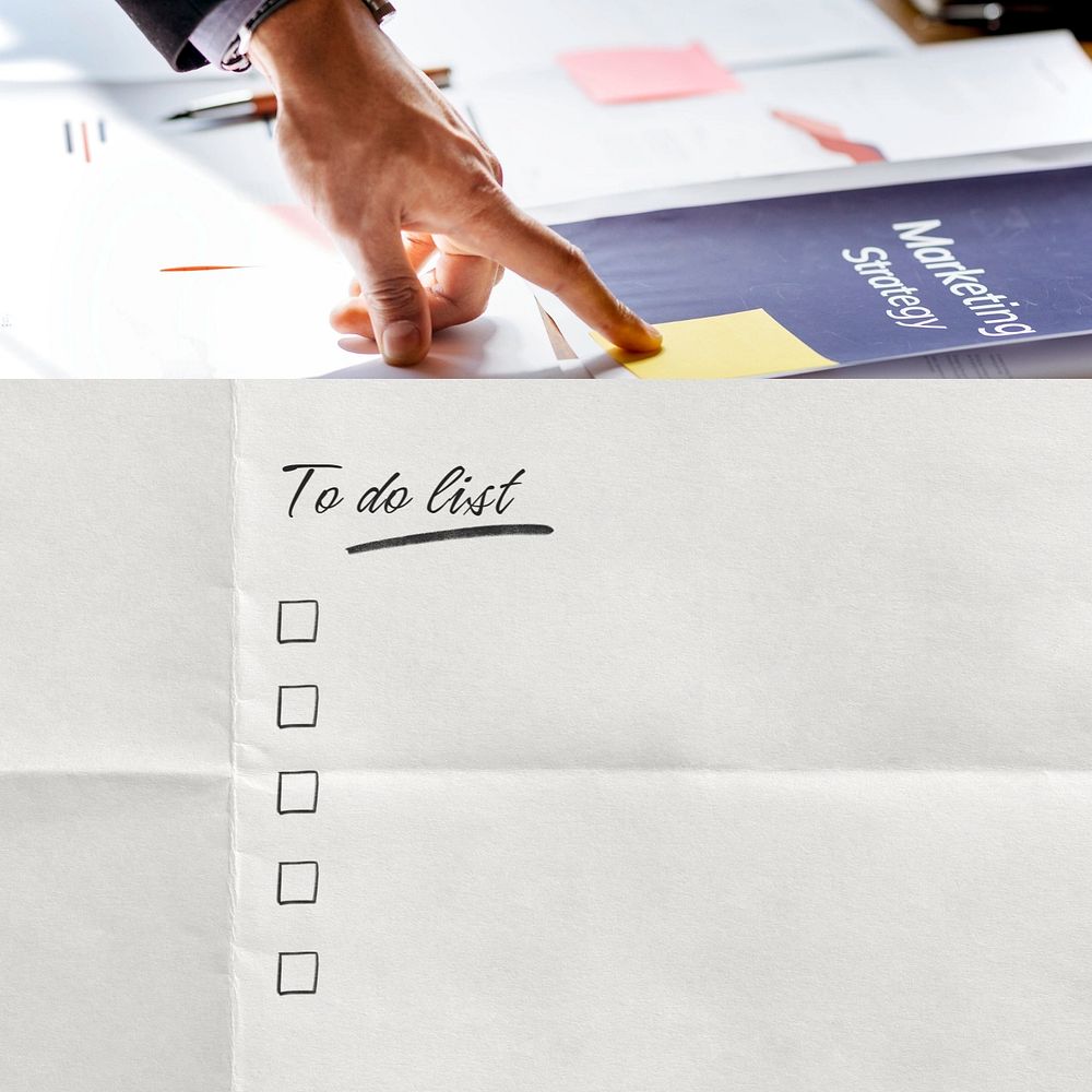 To do list Instagram post template, editable design