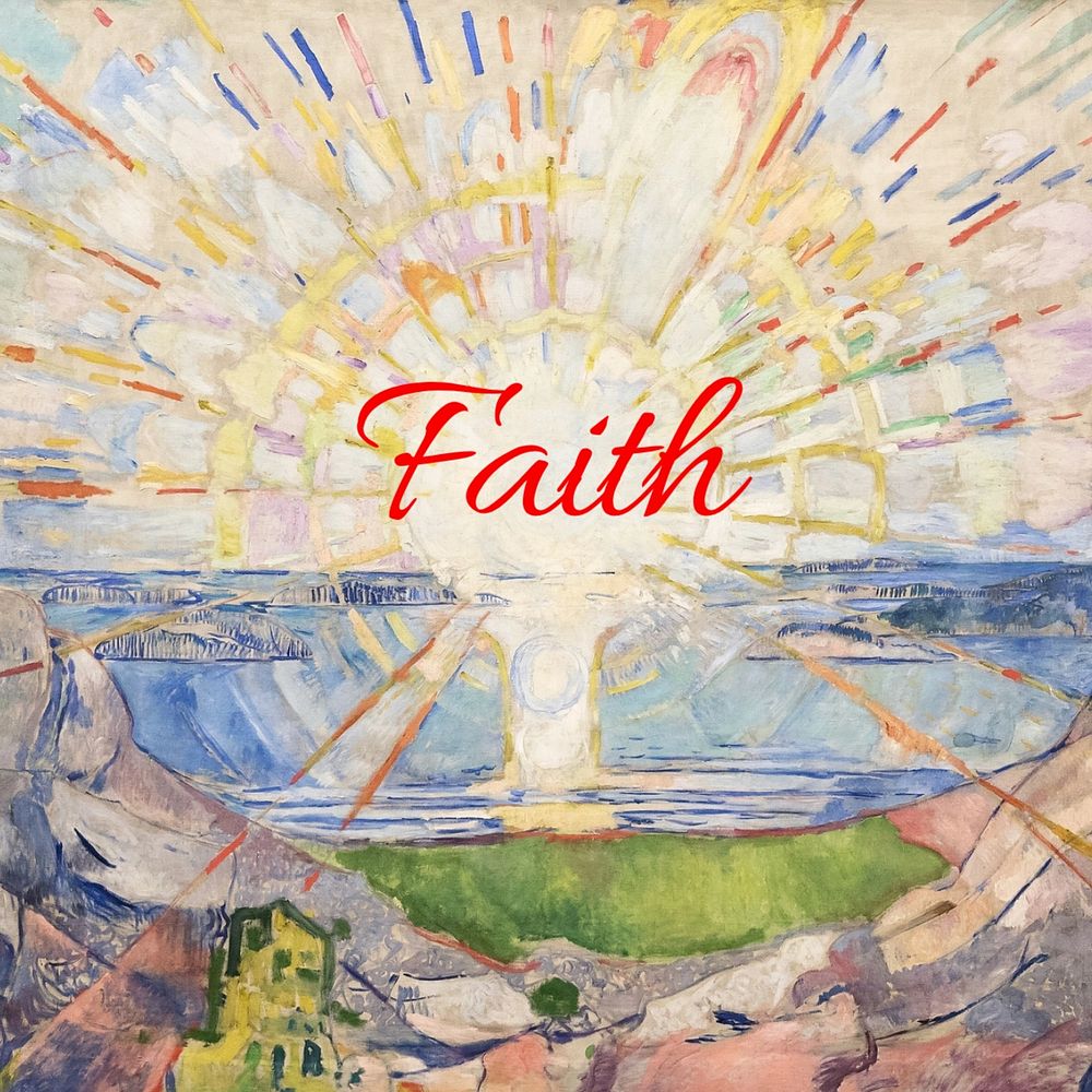 Faith  Instagram post template, editable text