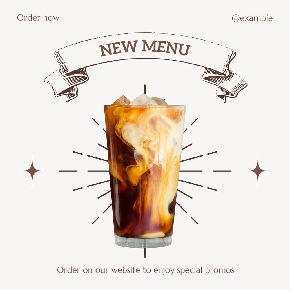 New menu