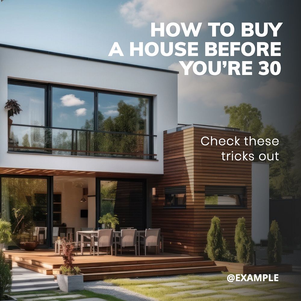 Property tips Instagram post template