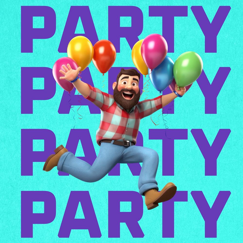 Party Instagram post template