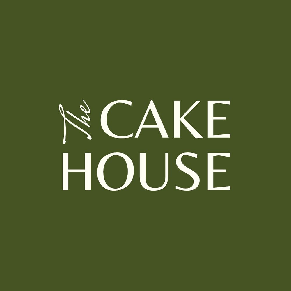 Cake shop business logo template