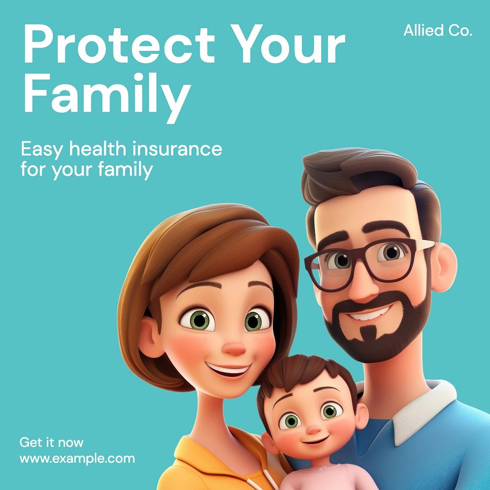 Insurance Facebook post template