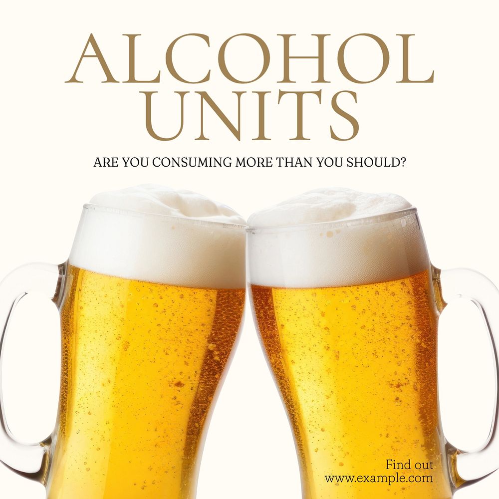 Alcohol units