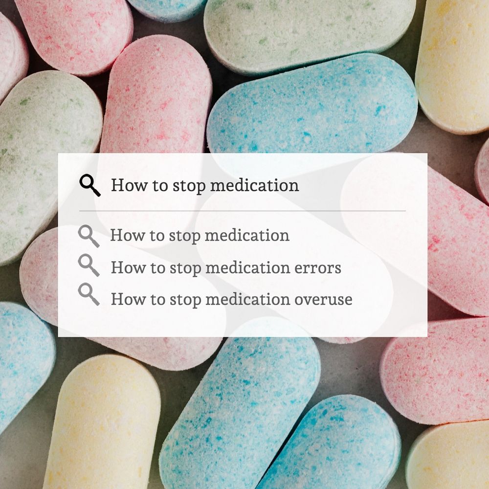 Medication Instagram post template