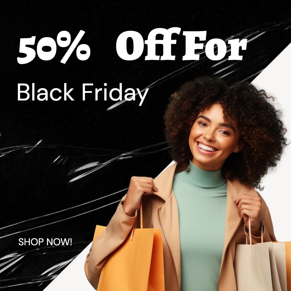 Black Friday Instagram post template