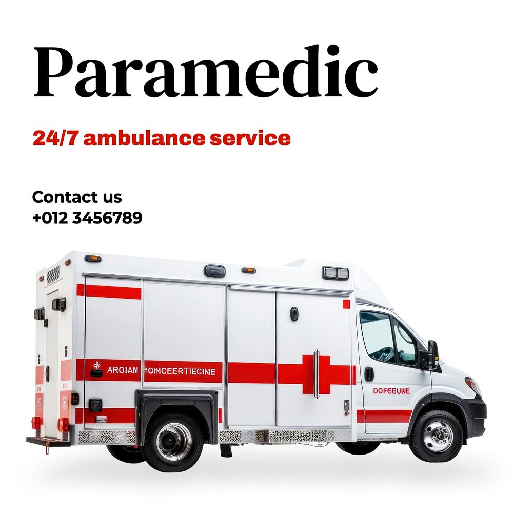 Paramedic Instagram post template