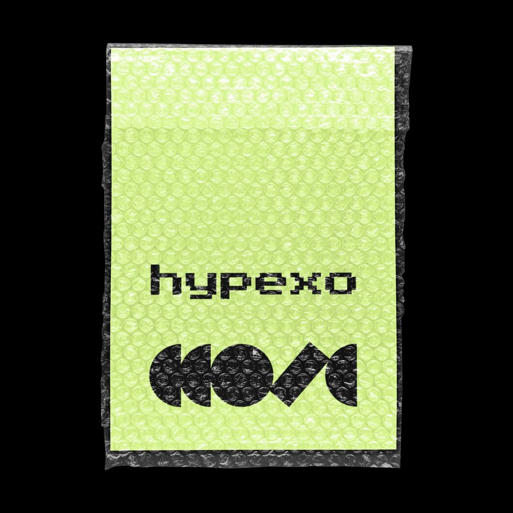 Bubble wrap mockup, editable design