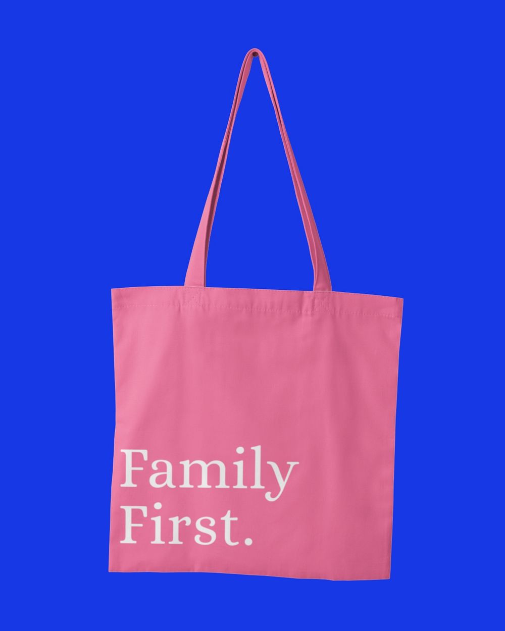 Canvas tote bag mockup, apparel