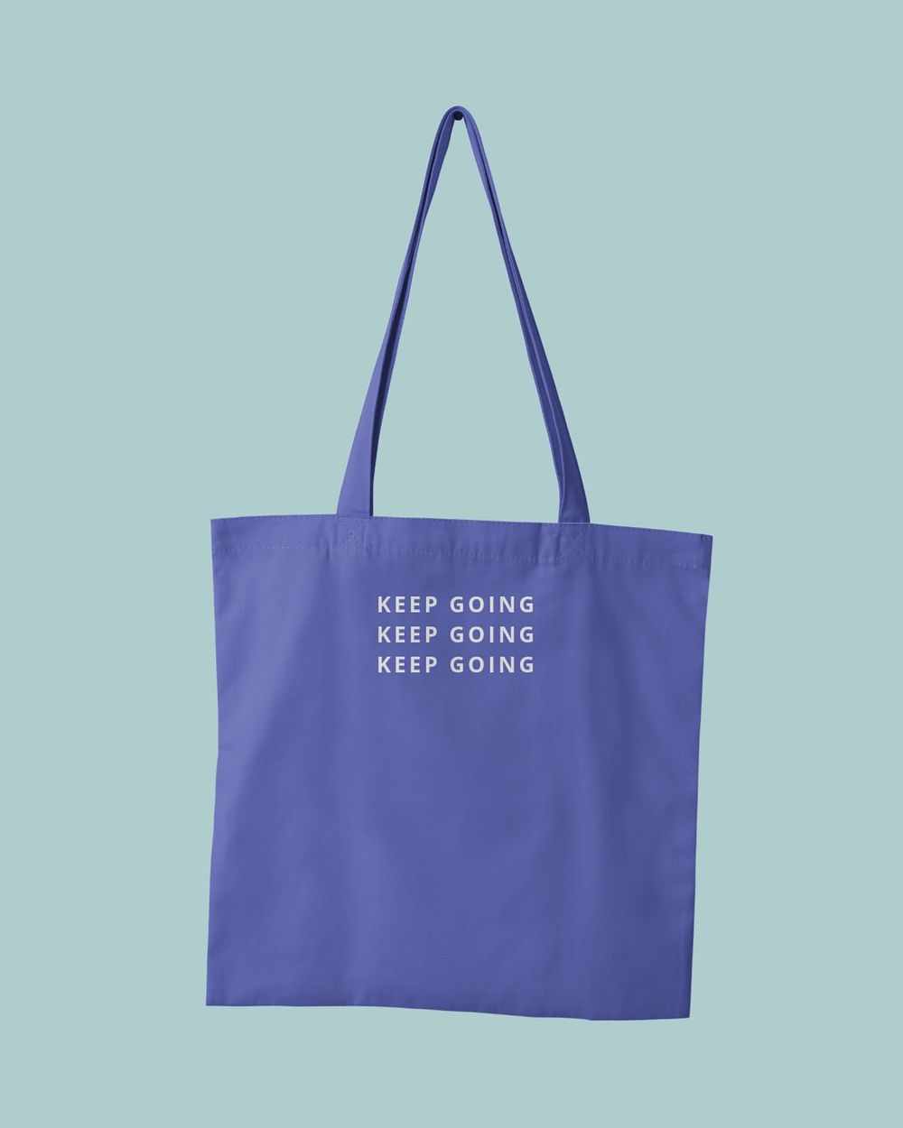 Editable canvas tote bag mockup, printed quote, realistic design