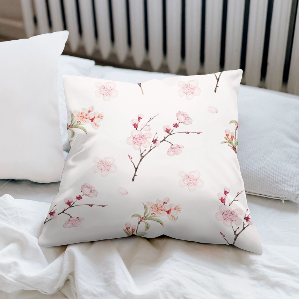 Cushion cover mockup, editable design