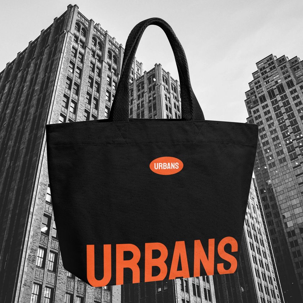 Tote bag mockup, editable apparel & fashion