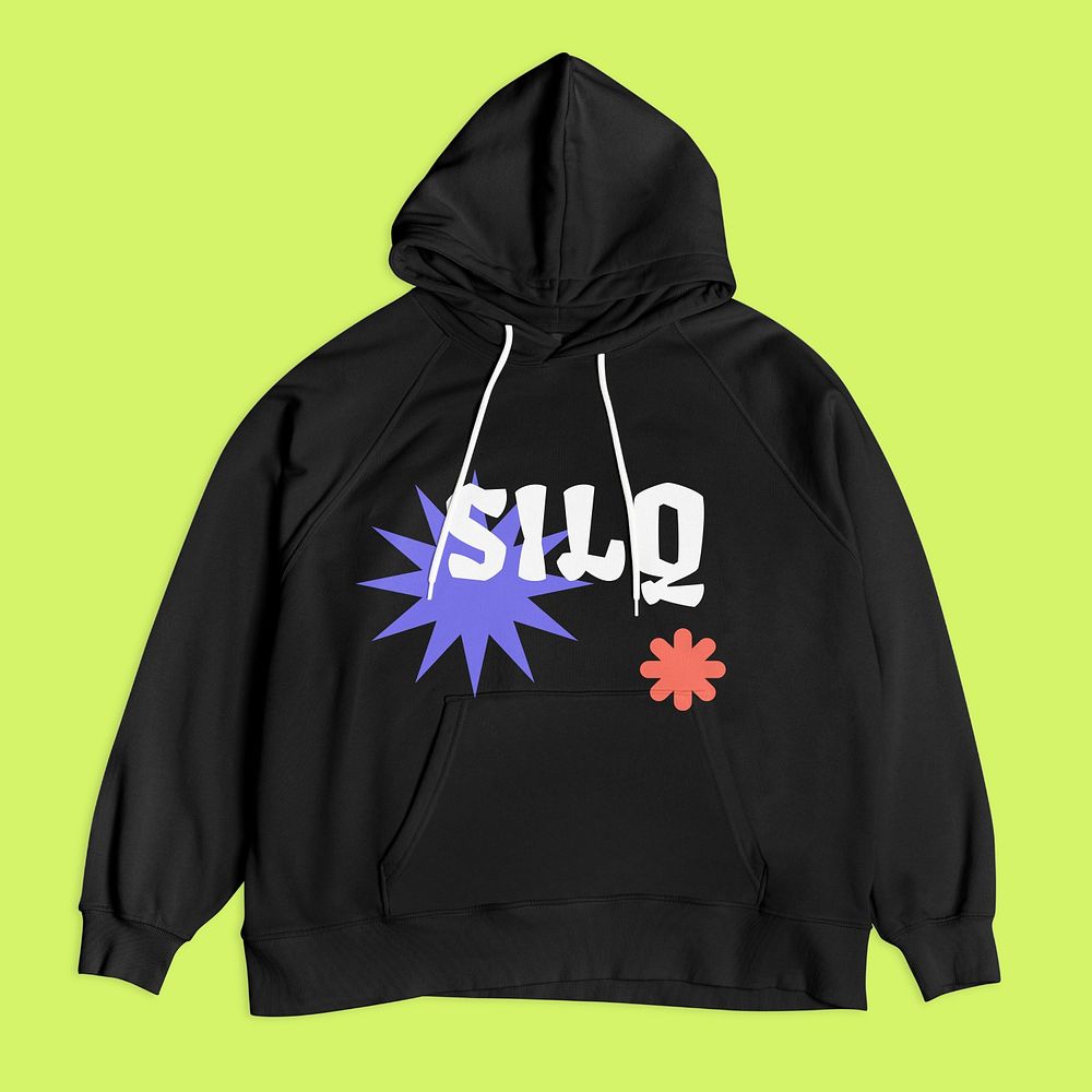 Black hoodie mockup, editable apparel & fashion