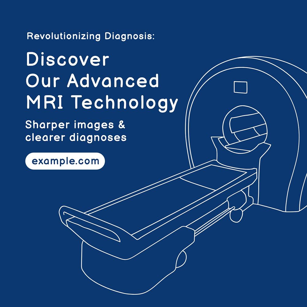 MRI Instagram post template