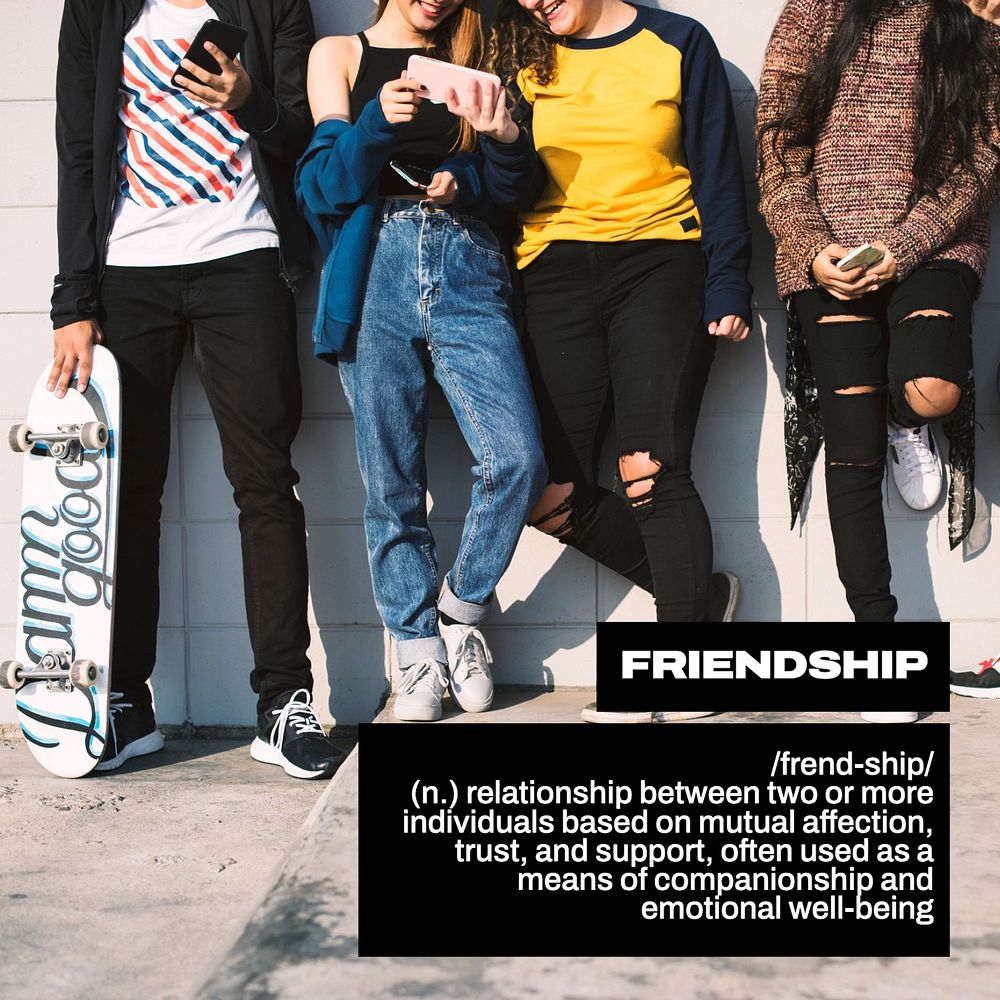 Friendship Instagram post template