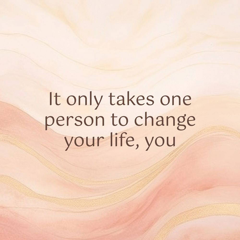 Motivational quote Facebook post template | Premium Editable Template ...