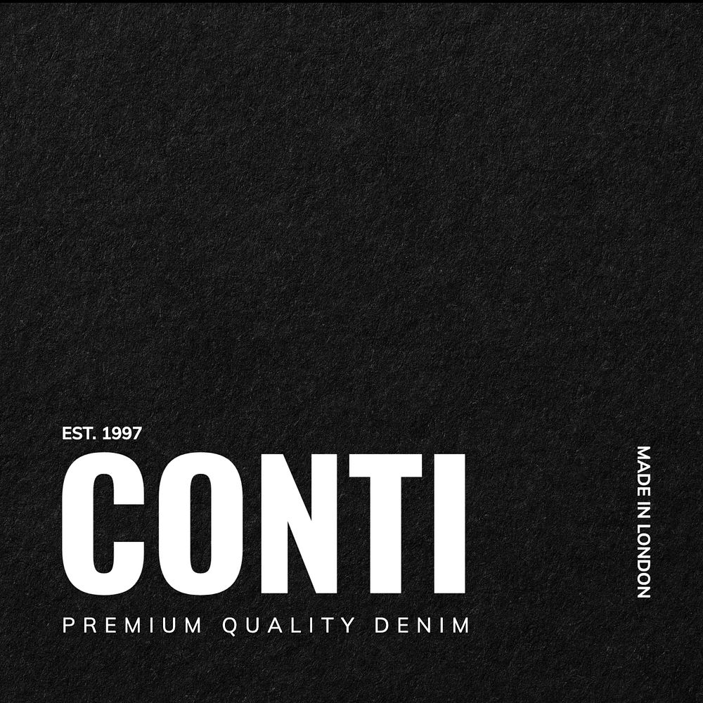 Denim label template, editable design | Premium Editable Template ...