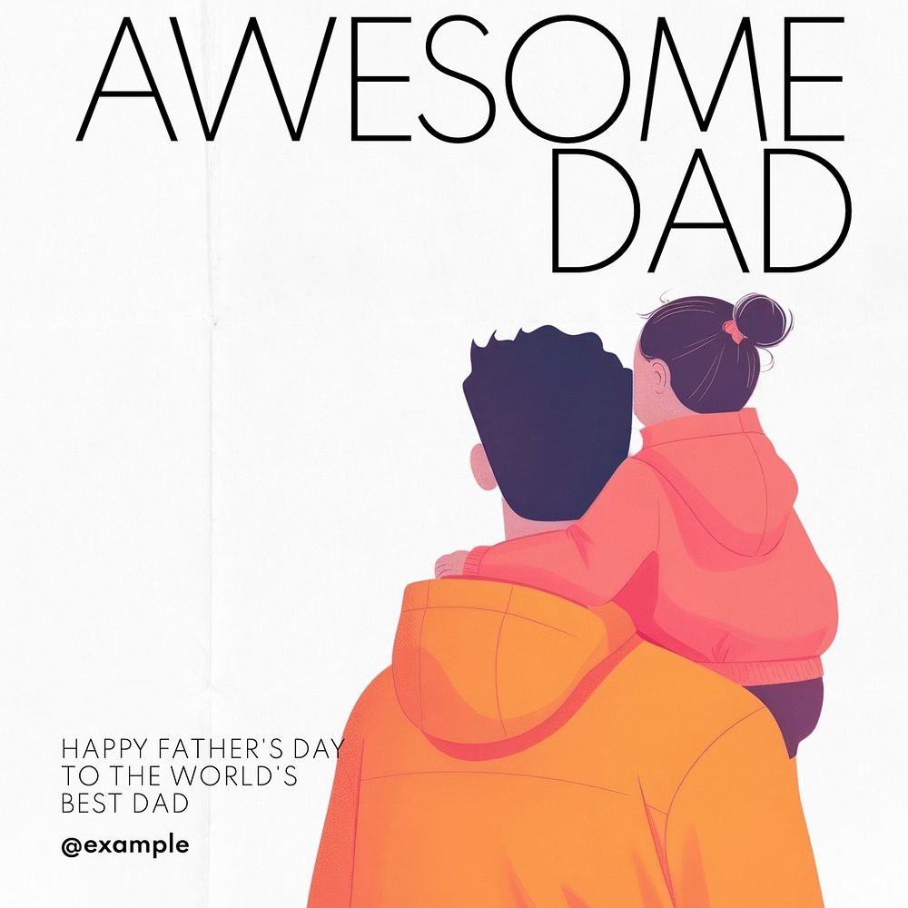 Awesome Dad Instagram Post Template Premium Editable Template Rawpixel Awesome Dad Instagram Post Template Premium Editable Template Rawpixel