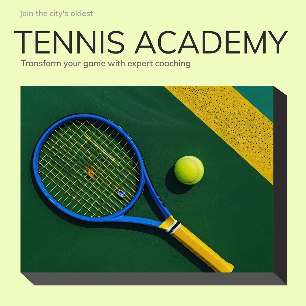 Tennis academy