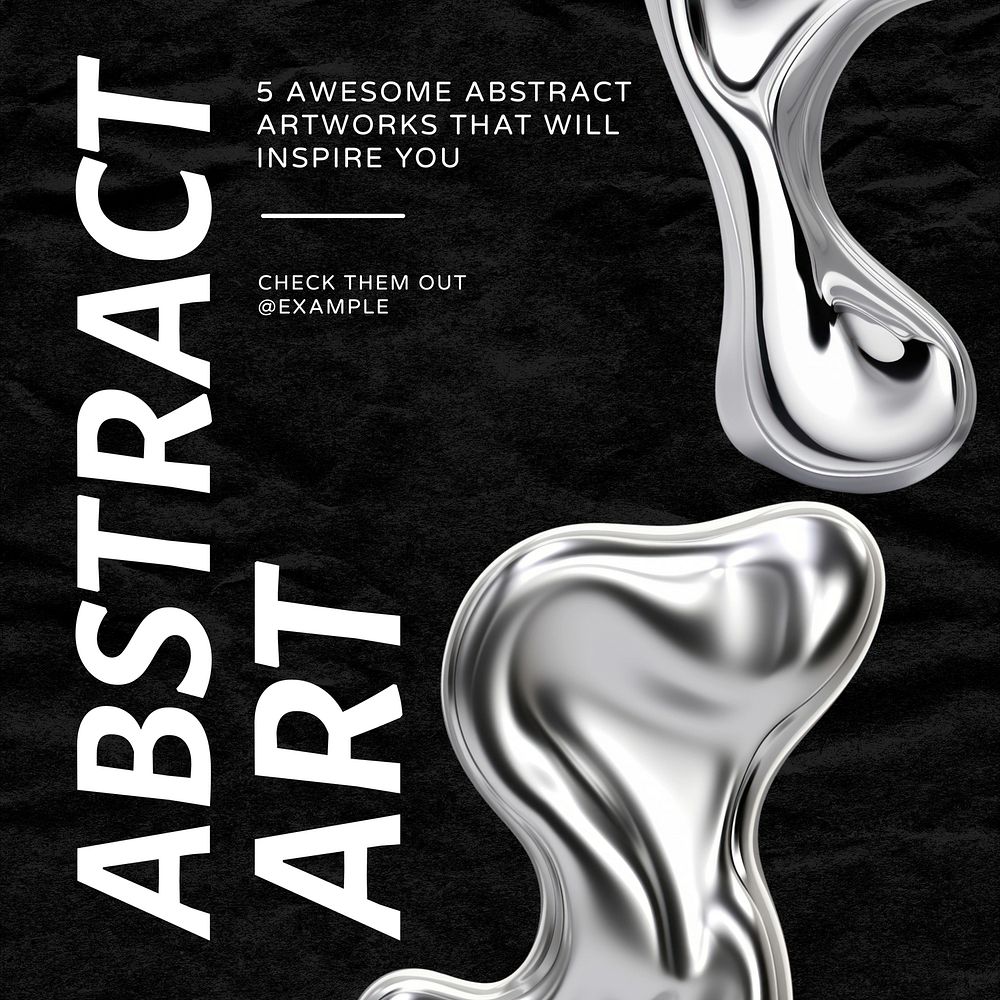 Abstract art Instagram post template | Free Photo - rawpixel